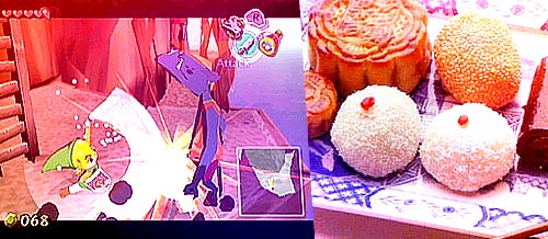 Nintendo Game & Rice Balls