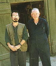 Michael with Swami Asitananda